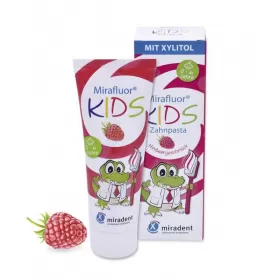 Dantų pasta Miradent Mirafluor Kids, 75 ml