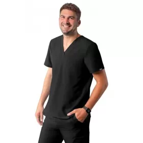 Medicininė palaidinė A6006 juoda