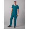 Men's Classic V-Neck Top A6006 Caribbean Blue