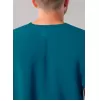 Men's Classic V-Neck Top A6006 Caribbean Blue