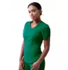 Women's Modern V-Neck Scrub Top P7002 Hunter Green