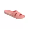 Orthopedic leather opened slippers Dr. Luigi, pink