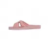 Orthopedic leather opened slippers Dr. Luigi, pink