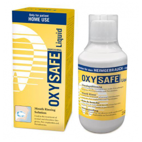 Burnos skalavimo skystis Oxysafe, 250 ml Burnos skalavimo skystis Oxysafe, 250 ml