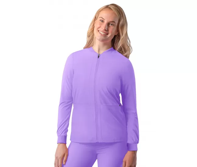 Švarkelis užsegamas užtrauktuku A6200 violetinis (levandų)