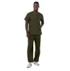 Unisex Drawstring Scrub Set 701 Olive