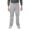 Unisex Drawstring Scrub Set 701 Silver Gray