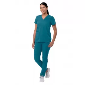 Women's Go-Basic Scrub Set A9200 Caribbean Blue Women's Go-Basic Scrub Set A9200 Caribbean Blue