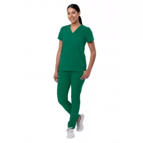 Women's Go-Basic Scrub Set A9200 Hunter Green