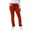 Women's Slim Fit 6 Pocket Pant P4100 Red Ochre