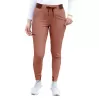 Women's Movement Booster Jogger Scrub Set P9400 Heather Coffee