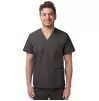 Unisex V-Neck/Drawstring Pant Scrub Set S8400 Charcoal Unisex V-Neck/Drawstring Pant Scrub Set S8400 Charcoal