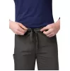 Unisex V-Neck/Drawstring Pant Scrub Set S8400 Charcoal Unisex V-Neck/Drawstring Pant Scrub Set S8400 Charcoal