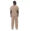 Unisex V-Neck/Drawstring Pant Scrub Set S8400 Khaki Unisex V-Neck/Drawstring Pant Scrub Set S8400 Khaki