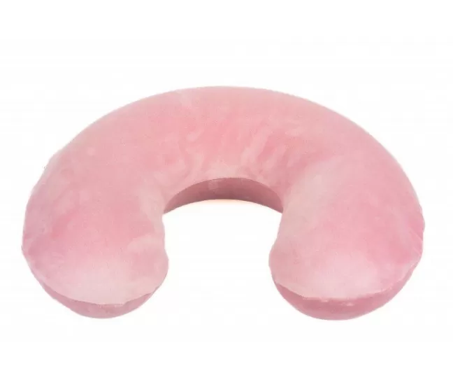Orthopedic travel pillow, pink, AT03005