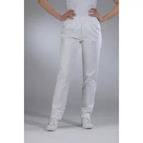 Medical trousers Fuseaux white