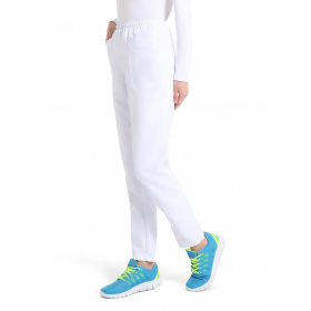 Medical pants FAST unisex, white