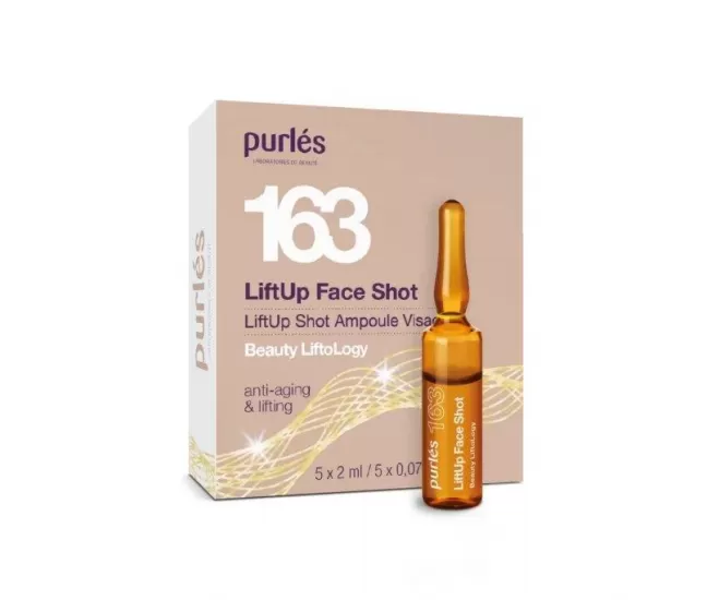 Serumas ampulėse LiftUp Liftology, 5 x 2ml, Purles 163
