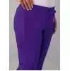 Skinny Leg Cargo Pant Tall A6104 Grape