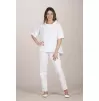 Woman top Valparaiso Levantine white
