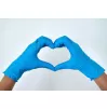Disposable Nitrile Glove, Blue, 100 pcs. Disposable Nitrile Glove, Blue, 100 pcs.