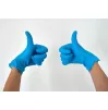 Disposable Nitrile Glove, Blue, 100 pcs. Disposable Nitrile Glove, Blue, 100 pcs.