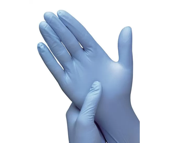 Disposable Nitrile Glove, Blue, 100 pcs. Disposable Nitrile Glove, Blue, 100 pcs.