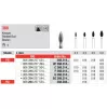 Diamond bur 368 for turbine handpiece, (the price is for 1 piece, in a package of 5 pieces)