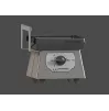 Stalelis vibracinis KV-16, 130x130 mm