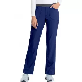 Slim Pull-On Pant CKE1124A in Navy