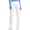 Slim Pull-On Pant CKE1124A in White