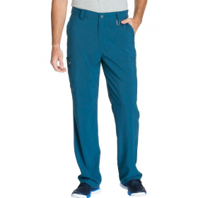 Men's Fly Front Pant CKE200A in Caribbean Blue
