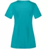 Round Neck Top CKE2624A in Teal Blue