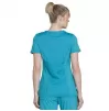 Mock Wrap Top CKE2625A in Teal Blue