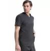 Men's V-Neck Top CKE900A in Pewter