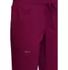 Mid Rise Tapered Leg Drawstring Pant WWE105 in Wine