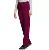 Mid Rise Tapered Leg Drawstring Pant WWE105 in Wine