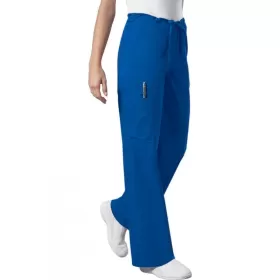 Unisex Drawstring Cargo Pant WWE4043 in Royal