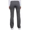 Mid Rise Slim Straight Drawstring Pant WWE4203 in Pewter