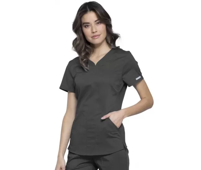 Medicininė palaidinė WWE601 tamsiai pilka