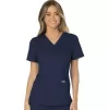 Mock Wrap Top WWE610 in Navy