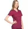 Mock Wrap Top WWE610 in Wine