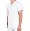 Men's V-Neck Top WWE670 in White