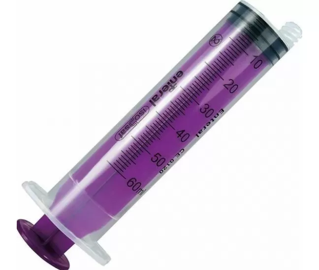 Enfit švirkštas maitinimui, 60 ml, 1 vnt.