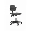 Laboratory chair with backrest and wheels LST