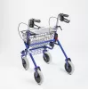 Outdoor walker with 4 wheels