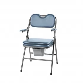 Folding toilet chair