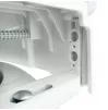 Height adjustable toilet seat booster with lid