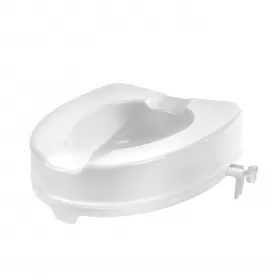 Raised toilet seat, height 10 cm