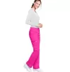 Mid Rise Straight Leg Pull-on Pant WWE110 in Electric Pink